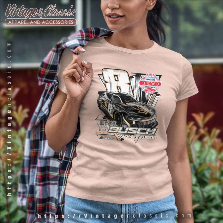 Nascar Kyle Busch 8 Chicago Street Race Women TShirt Nascar Kyle Busch 8 Chicago Street Race Women TShirt