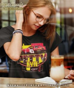 Nascar Kyle Petty 45 Vintage Women TShirt