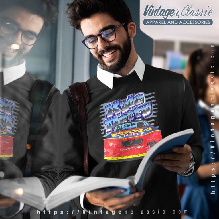 Nascar Kyle Petty Coors Light Vintage Sweatshirt 1 Nascar Kyle Petty Coors Light Vintage Sweatshirt 1