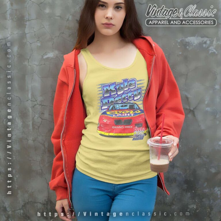 Nascar Kyle Petty Coors Light Vintage Tank Top Racerback 1 Nascar Kyle Petty Coors Light Vintage Tank Top Racerback 1