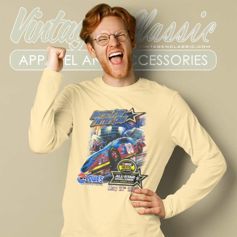 Nascar Lowes Motor Speedway Charlotte Long Sleeve Tee Nascar Lowes Motor Speedway Charlotte Long Sleeve Tee