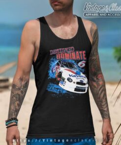 Nascar Mark Martin Designed To Dominate Vintage Tank Top Racerback