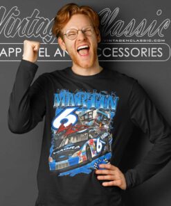 Nascar Mark Martin Long Sleeve Tee