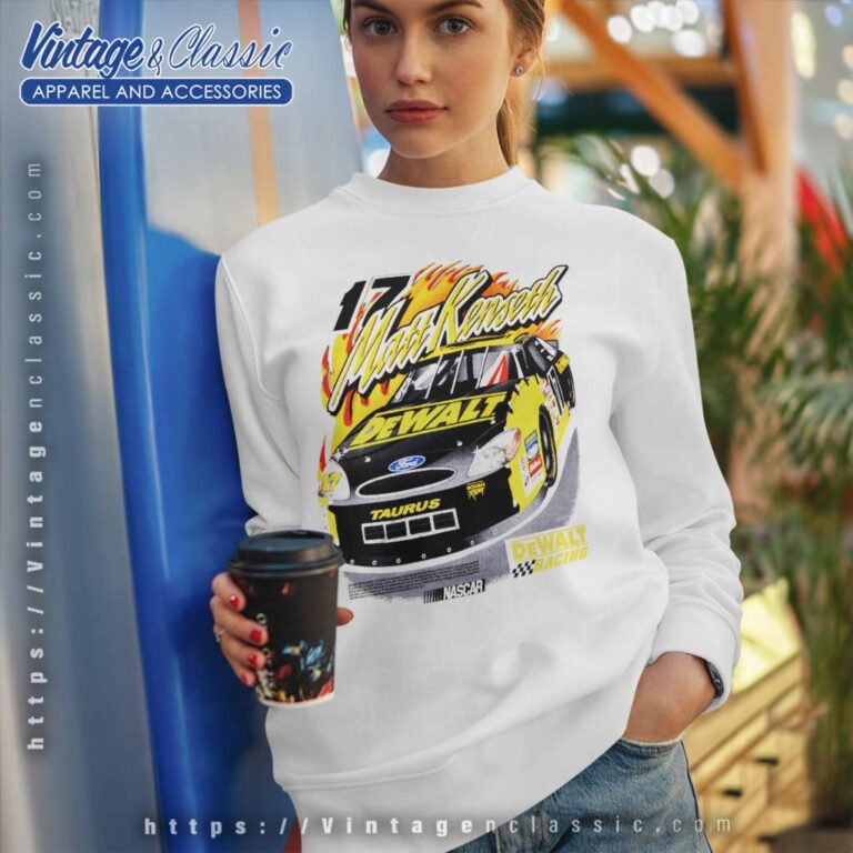 Nascar Matt Kenseth Ford Vintage Sweatshirt Nascar Matt Kenseth Ford Vintage Sweatshirt