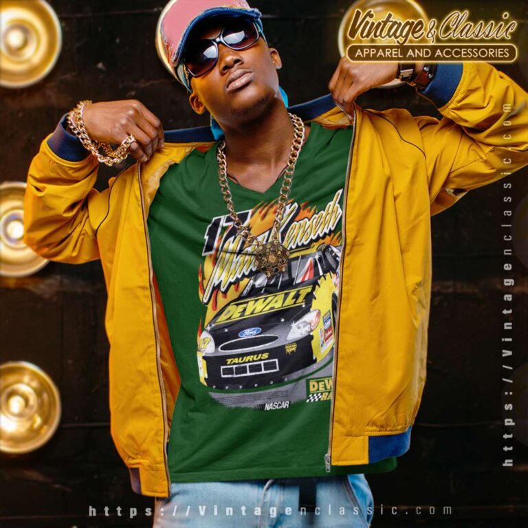 Nascar Matt Kenseth Ford Vintage V Neck TShirt Nascar Matt Kenseth Ford Vintage V Neck TShirt