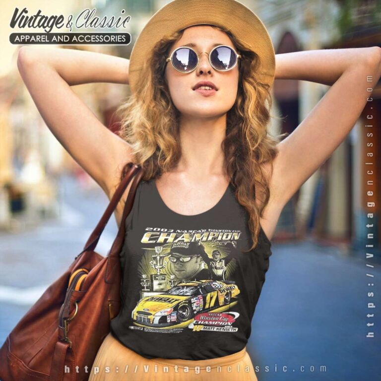 Nascar Matt Kenseth Winston Cup Champion Tank Top Racerback Nascar Matt Kenseth Winston Cup Champion Tank Top Racerback