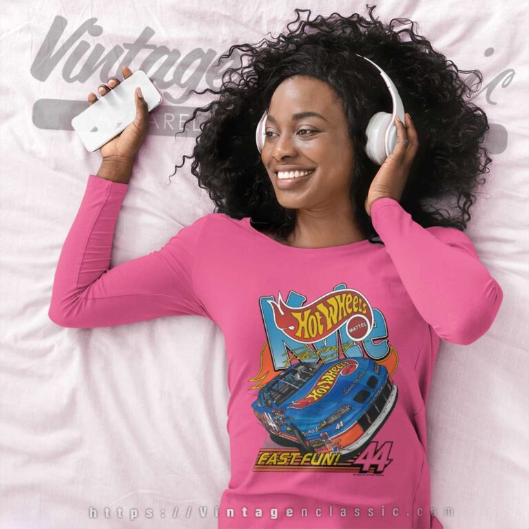 Nascar Mattel Hot Wheels Vintage Long Sleeve Tee Nascar Mattel Hot Wheels Vintage Long Sleeve Tee