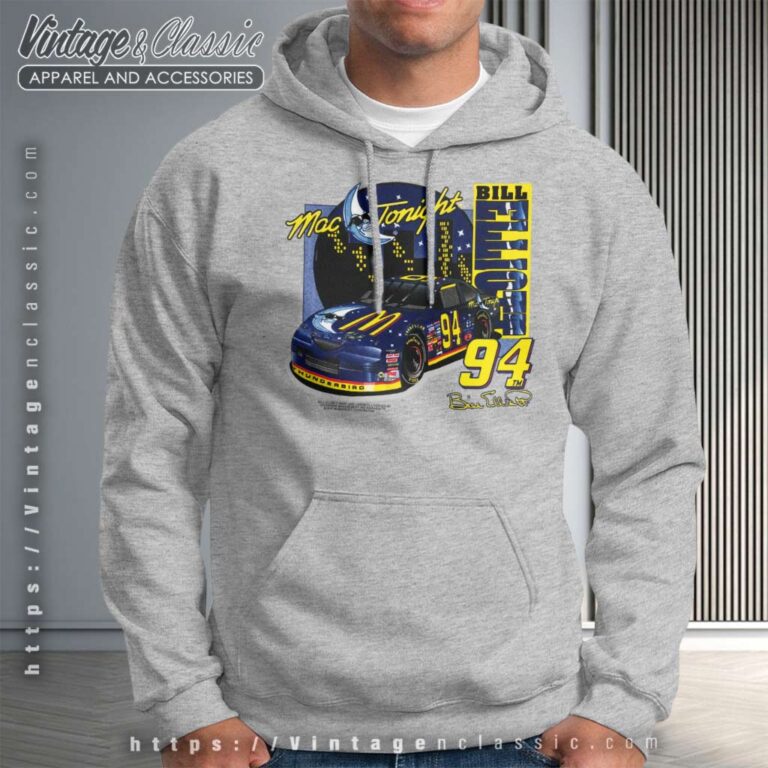 Nascar Mcdonalds Bill Elliott Hoodie Nascar Mcdonalds Bill Elliott Hoodie