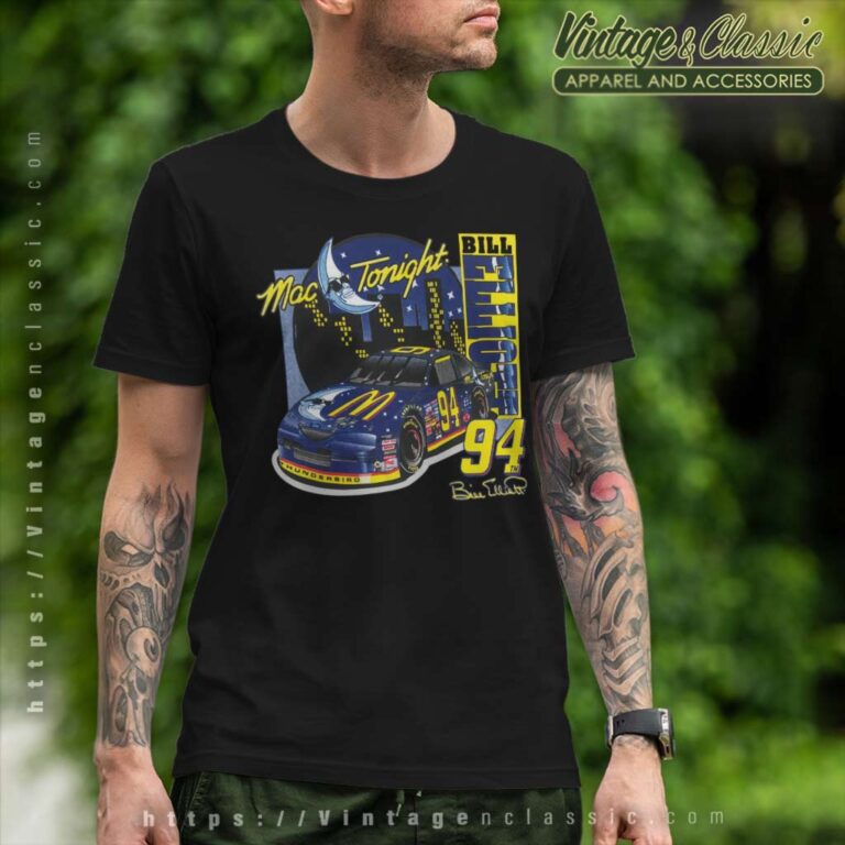 Nascar Mcdonalds Bill Elliott T Shirt Nascar Mcdonalds Bill Elliott T Shirt