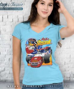 Nascar Mike Stefanik Burnham Hydronics Vintage Shirt 4 Nascar Mike Stefanik Burnham Hydronics Vintage V Neck TShirt