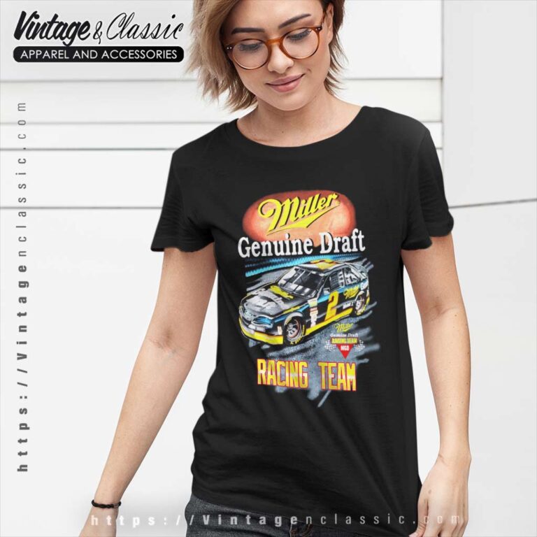 Nascar Miller Genuine Draft Racing Team Women TShirt Nascar Miller Genuine Draft Racing Team Women TShirt