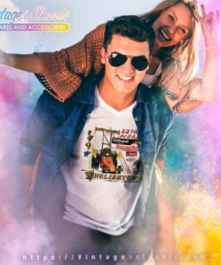 Nascar Nhra Racing Mopar Englishtown Nj V Neck TShirt