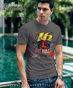 Nascar Pitbulls 16 Vintage Racing T Shirt