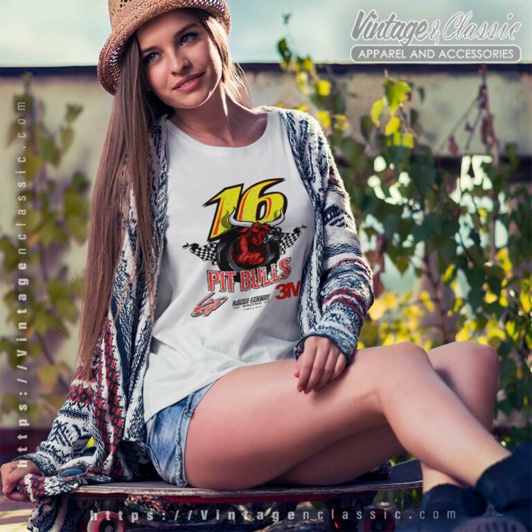 Nascar Pitbulls 16 Vintage Racing Women TShirt Nascar Pitbulls 16 Vintage Racing Women TShirt
