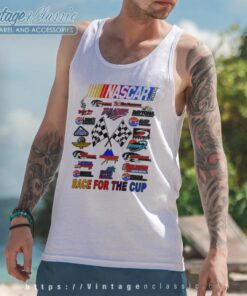 Nascar Race For The Cup Vintage Tank Top Racerback