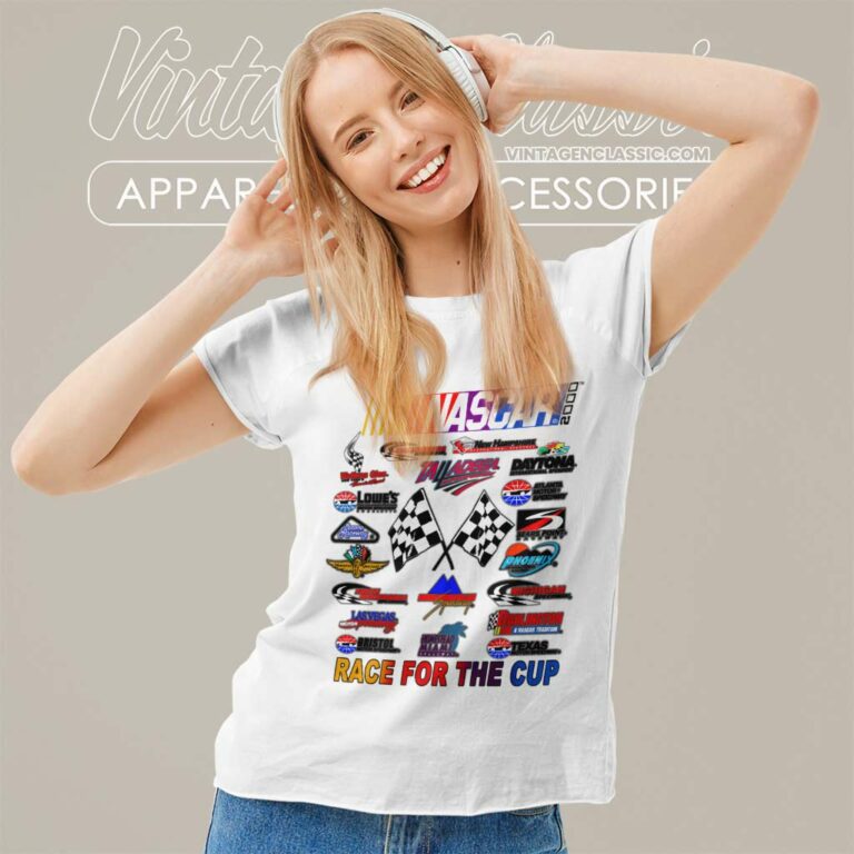 Nascar Race For The Cup Vintage Women TShirt Nascar Race For The Cup Vintage Women TShirt