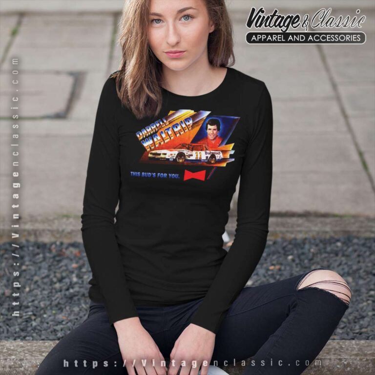 Nascar Racing Darrell Waltrip Long Sleeve Tee Nascar Racing Darrell Waltrip Long Sleeve Tee