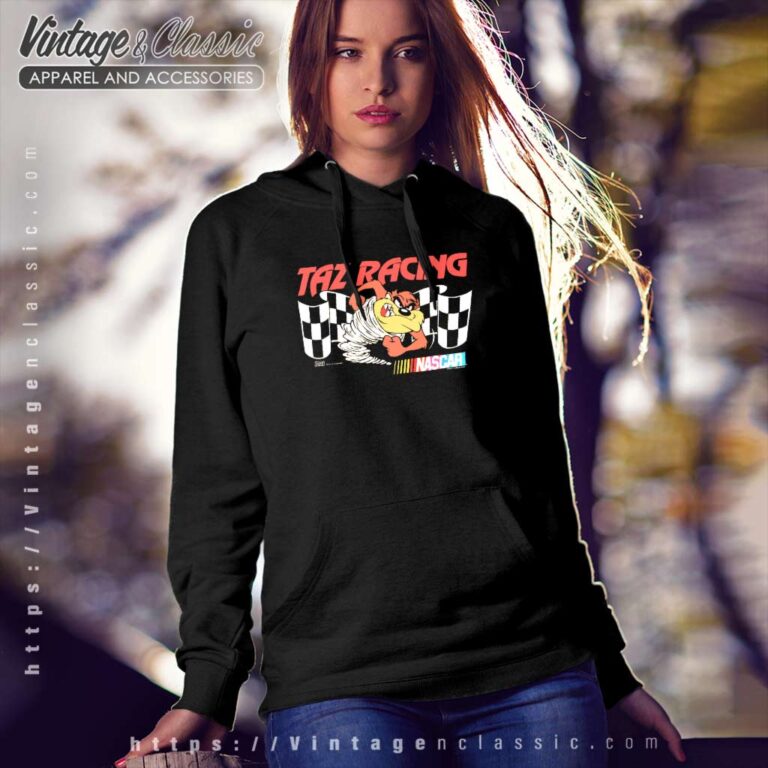 Nascar Racing Looney Tunes Taz Hoodie Nascar Racing Looney Tunes Taz Hoodie