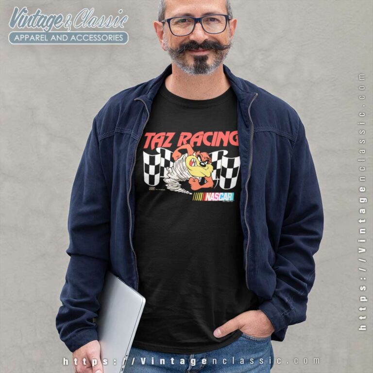 Nascar Racing Looney Tunes Taz Long Sleeve Tee Nascar Racing Looney Tunes Taz Long Sleeve Tee