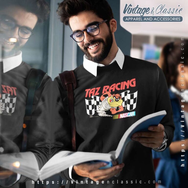 Nascar Racing Looney Tunes Taz Sweatshirt Nascar Racing Looney Tunes Taz Sweatshirt