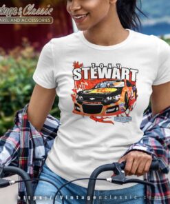 Nascar Racing Tony Stewart Women TShirt