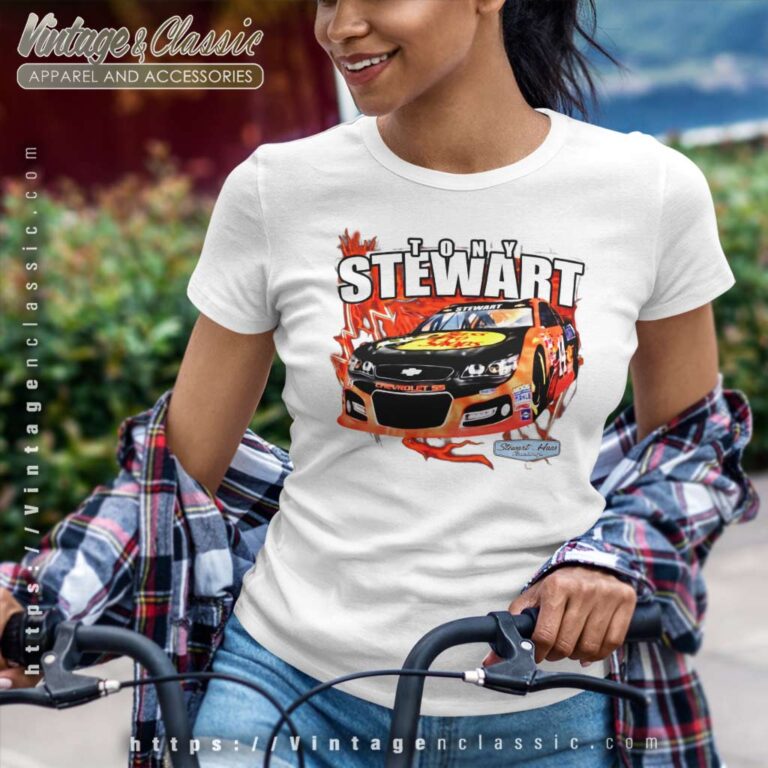 Nascar Racing Tony Stewart Women TShirt Nascar Racing Tony Stewart Women TShirt