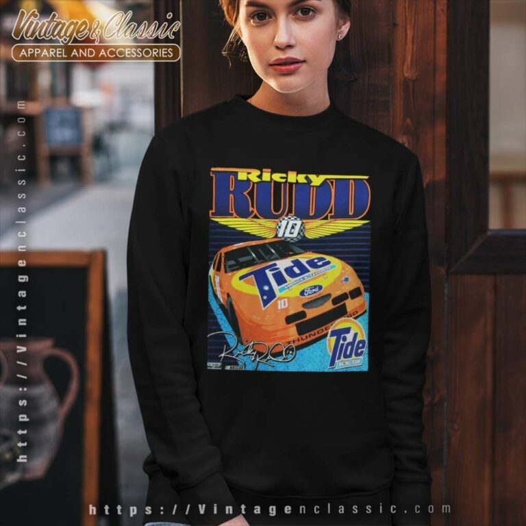 Nascar Ricky Rudd Ford Tide Racing Sweatshirt Nascar Ricky Rudd Ford Tide Racing Sweatshirt
