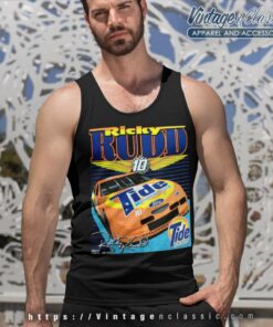Nascar Ricky Rudd Ford Tide Racing Tank Top Racerback