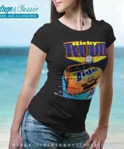 Nascar Ricky Rudd Ford Tide Racing Women TShirt