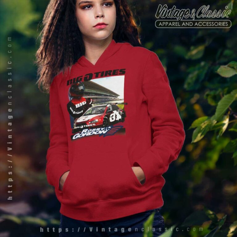 Nascar Robby Gordon Big O Tires Hoodie Nascar Robby Gordon Big O Tires Hoodie