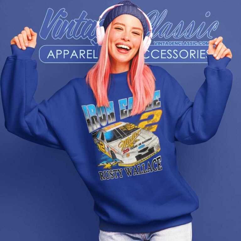 Nascar Rusty Wallace Iron Eagle Sweatshirt Nascar Rusty Wallace Iron Eagle Sweatshirt