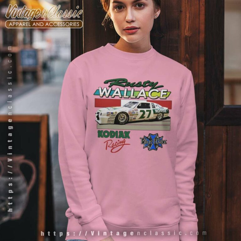Nascar Rusty Wallace Kodiak Blue Max Sweatshirt Nascar Rusty Wallace Kodiak Blue Max Sweatshirt