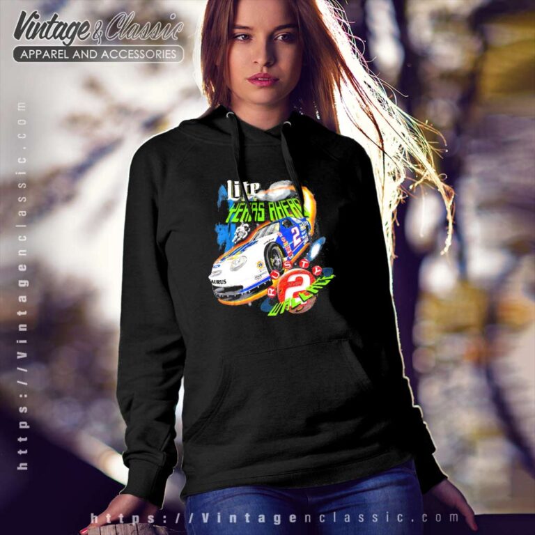 Nascar Rusty Wallace Lite Years Ahead Vintage Hoodie Nascar Rusty Wallace Lite Years Ahead Vintage Hoodie