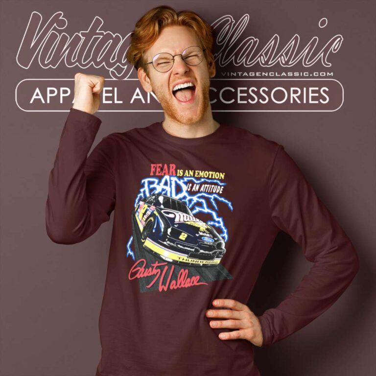 Nascar Rusty Wallace Long Sleeve Tee Nascar Rusty Wallace Long Sleeve Tee