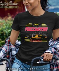 Nascar Rusty Wallace Miller Beer Women TShirt 1