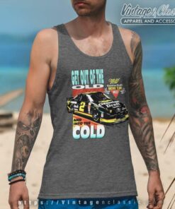 Nascar Rusty Wallace Miller Racing Tank Top Racerback
