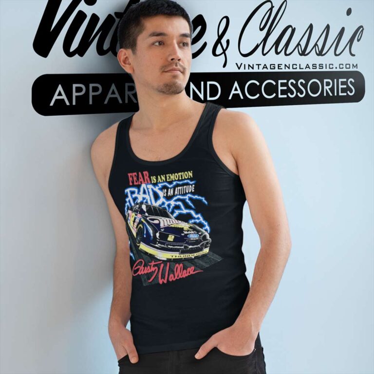 Nascar Rusty Wallace Tank Top Racerback Nascar Rusty Wallace Tank Top Racerback