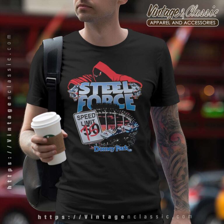 Nascar Steel Force Dorney Park T Shirt Nascar Steel Force Dorney Park T Shirt