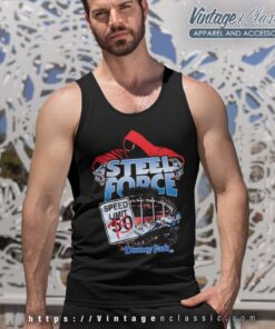 Nascar Steel Force Dorney Park Tank Top Racerback