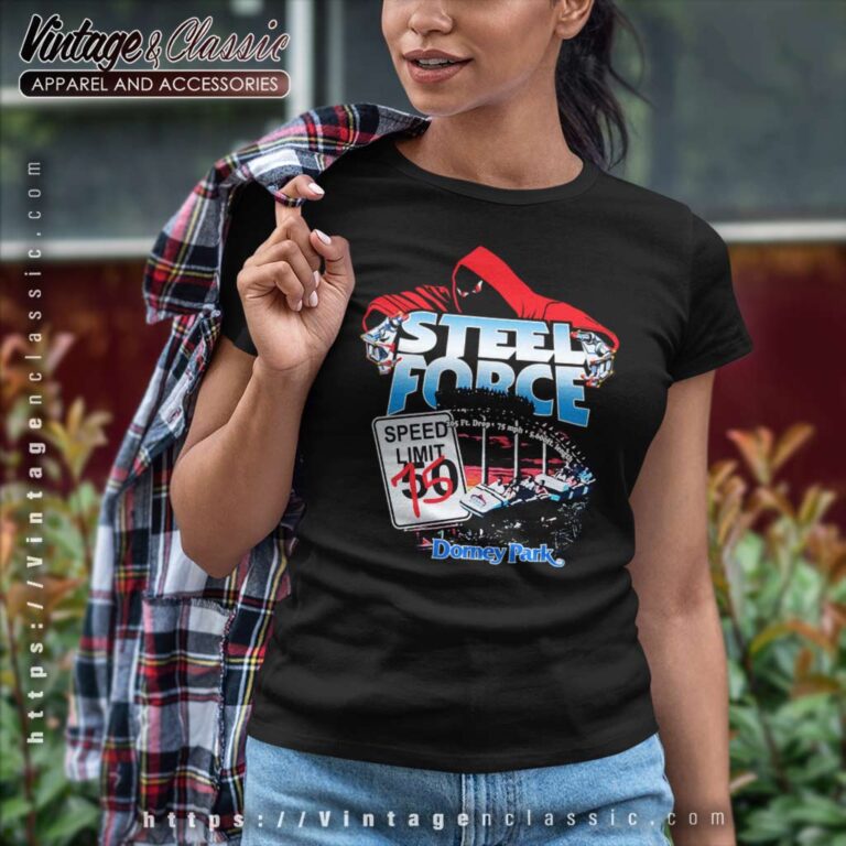 Nascar Steel Force Dorney Park Women TShirt Nascar Steel Force Dorney Park Women TShirt