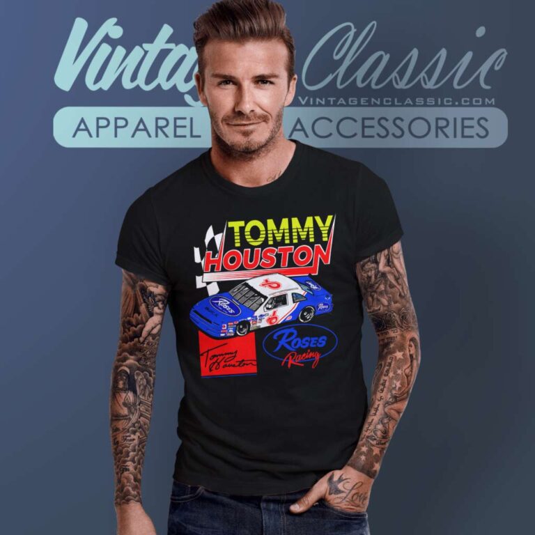 Nascar Tommy Houston 6 Roses Racing T Shirt Nascar Tommy Houston 6 Roses Racing T Shirt