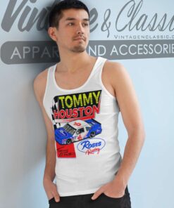 Nascar Tommy Houston 6 Roses Racing Tank Top Racerback