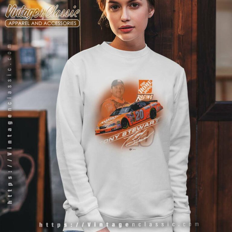 Nascar Tony Stewart 20 Home Depot Sweatshirt 1 Nascar Tony Stewart 20 Home Depot Sweatshirt 1