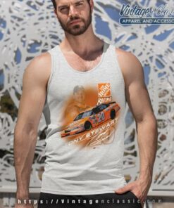 Nascar Tony Stewart 20 Home Depot Tank Top Racerback 1