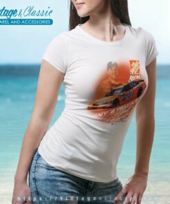 Nascar Tony Stewart 20 Home Depot Women TShirt 1