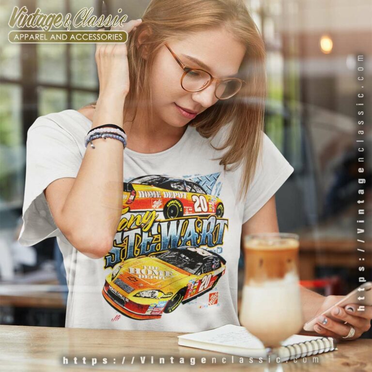 Nascar Tony Stewart Home Depot Racing Women TShirt Nascar Tony Stewart Home Depot Racing Women TShirt
