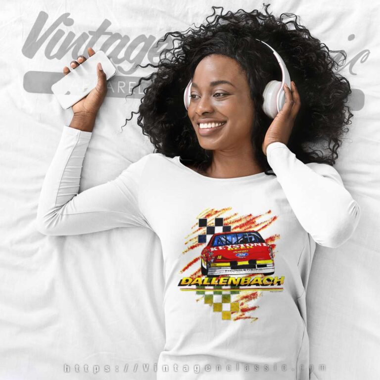 Nascar Wally Dallenbach Keystone Beer Vintage Long Sleeve Tee Nascar Wally Dallenbach Keystone Beer Vintage Long Sleeve Tee