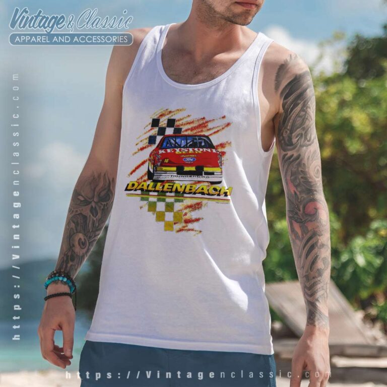 Nascar Wally Dallenbach Keystone Beer Vintage Tank Top Racerback Nascar Wally Dallenbach Keystone Beer Vintage Tank Top Racerback