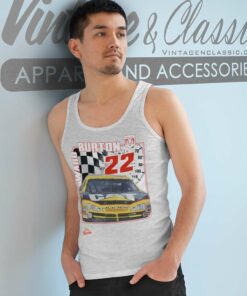 Nascar Ward Burton 22 Caterpillar Dodge Tank Top Racerback