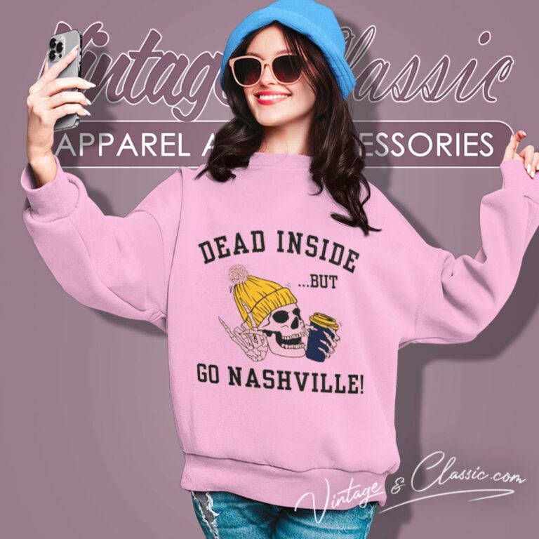 Nashville Dead Inside Hockey Nhl Sweatshirt Nashville Dead Inside Hockey Nhl Sweatshirt